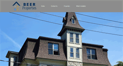 Desktop Screenshot of beerproperties.com